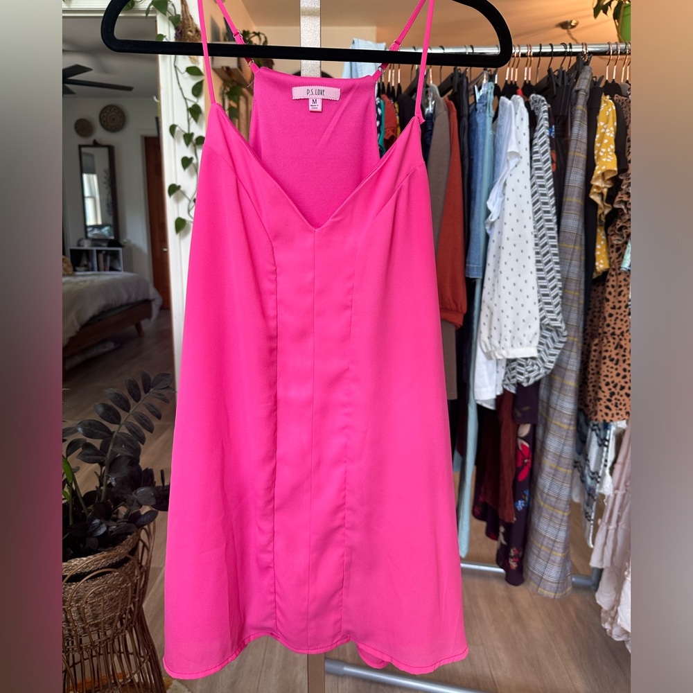 P.S. Love racer back adjustable tank top Size Medium